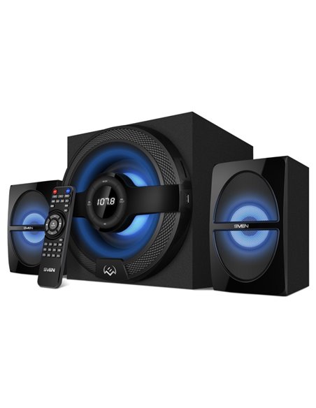 Boxe 2.1 SVEN MS-2085 / 60W RMS / Bluetooth / FM-tuner / USB / SD card / Black