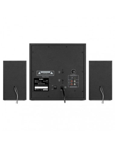 Boxe 2.1 SVEN MS-2085 / 60W RMS / Bluetooth / FM-tuner / USB / SD card / Black