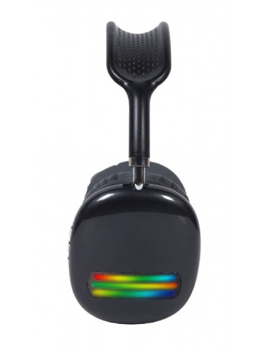Casti Wireless Gembird BHP-LED-02-BK, Black