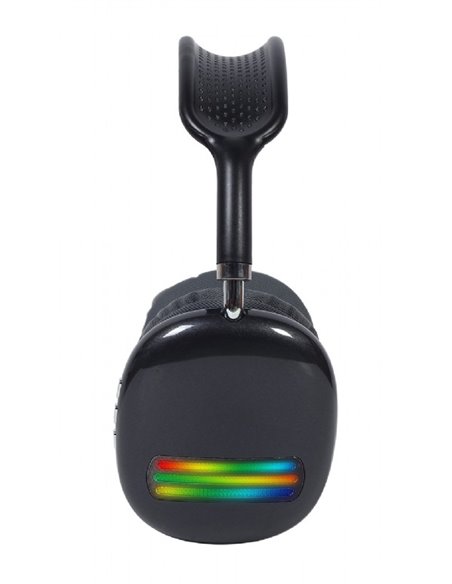 Casti Wireless Gembird BHP-LED-02-BK, Black