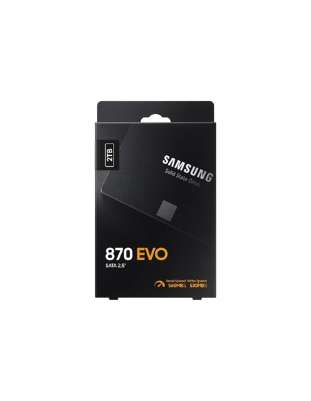 SSD 2.5” Samsung SSD 870 EVO 2.0TB (MZ-77E2T0B/EU)