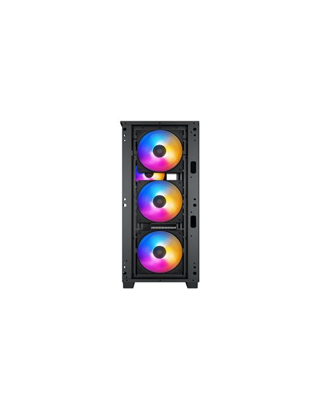Carcasa DEEPCOOL MATREXX 50 MESH 4FS / w/oPSU / Side panel / 4x120mm fans / ATX / Black