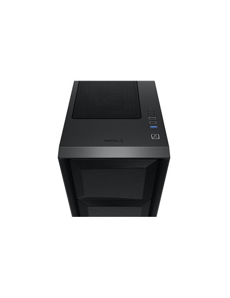 Carcasa DEEPCOOL MATREXX 50 MESH 4FS / w/oPSU / Side panel / 4x120mm fans / ATX / Black
