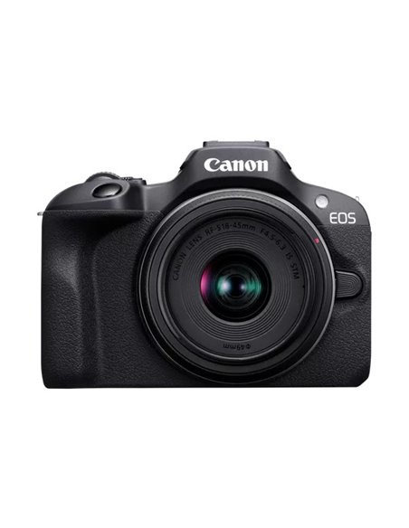 Aparate foto mirrorless CANON EOS R100+RF-S 18-45 f/4.5-6.3 IS STM + RF-S 55-210 f/5.0-7.1 IS STM (6052C036)