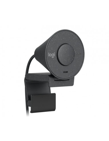 Веб-камера Logitech Brio 300 / 1080p / auto light correction / noise-reducing mic / USB-C / Graphite