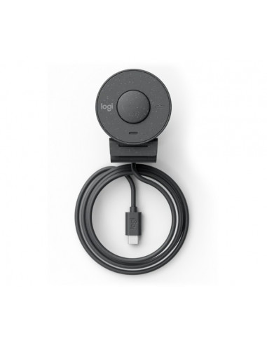 Веб-камера Logitech Brio 300 / 1080p / auto light correction / noise-reducing mic / USB-C / Graphite