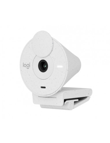 Веб-камера Logitech Brio 300 / 1080p / auto light correction / noise-reducing mic / USB-C / White