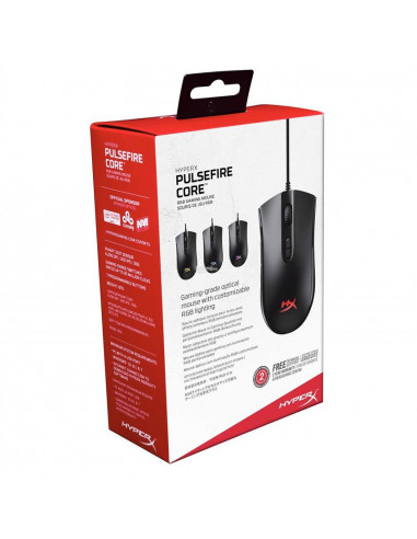 Mouse Gaming HYPERX Pulsefire Core, Black [4P4F8AA]