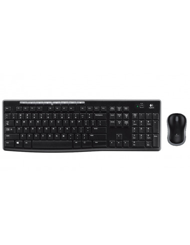 Беспроводная Клавиатура и мышка Logitech Combo MK270 / USB