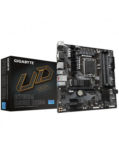 Placa de baza GIGABYTE B760M DS3H DDR4 / 1700 / B760 / DDR4 / mATX
