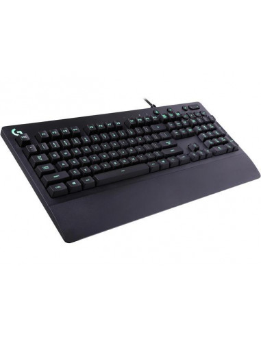 Игровая Клавиатура Logitech G213 Prodigy, Mech-Dome, Spill resistance, Media controls, RGB, Integrated palm rest, Adjustable ...