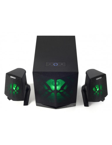 Колонки 2.1 Edifier X230 Black / 28W RMS / Bluetooth / AUX / 6 LED lighting effects