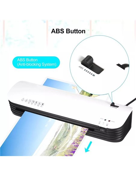 Ламинатор Qsmile SL299 A4 White Ламинатор Qsmile SL299 A4 White
