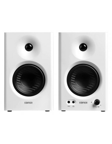 Студийные мониторы Edifier MR4 White / 42W RMS / balanced TRS / AUX / wooden / (4”+1')