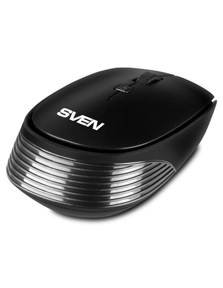 Mouse Wireless SVEN RX-210W / Optical / 1400dpi / Black