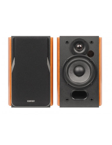 Boxe Edifier R1380DB Brown / 42W RMS / 2x RCA / optical / coaxial / AUX / remote control / wooden / (4”+1”)