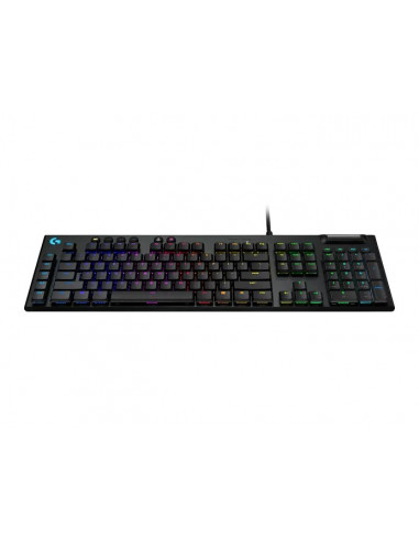 Tastatura Gaming mecanica Logitech G815 LIGHTSYNC RGB / GL Linear / CARBON / USB / LINEAR SWITCH
