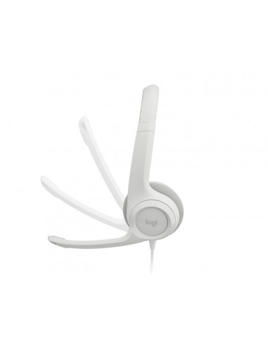 Casti Logitech USB H390, White