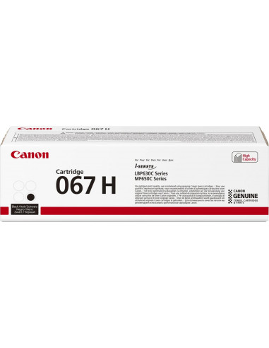 Laser Cartridge Canon 067 HBK (5106C002), black (3130 pages) for F651Cw /MF655Cdw /MF657Cdw /LBP631Cw /LBP633Cdw.