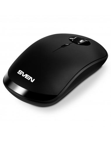 Mouse Optic SVEN RX-570SW Bluetooth +Wireless / 1600dpi / Black