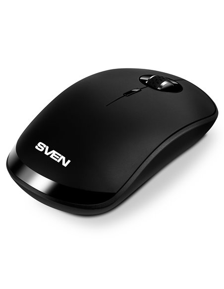 Mouse Optic SVEN RX-570SW Bluetooth +Wireless / 1600dpi / Black