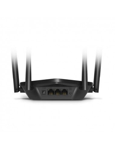 Wi-Fi роутер MERCUSYS MR60X / AX1500 Dual Band / Wi-Fi6 / Gigabit / 1WAN+2LAN / 4 external antennas