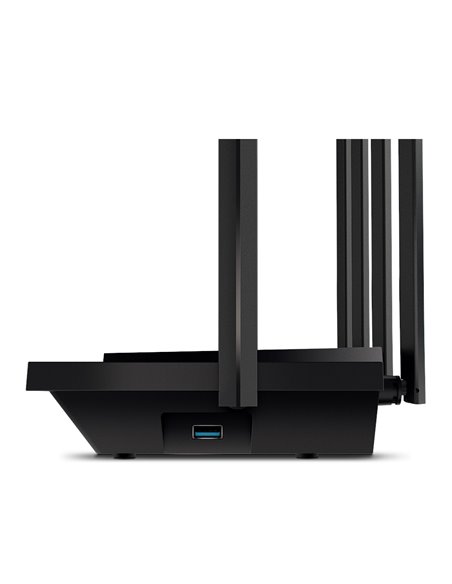 Wi-Fi роутер TP-LINK Archer AX73 / AX5400 Dual Band / Wi-Fi6 / Gigabit / 1WAN+4LAN / USB3.0 / 6 external antennas