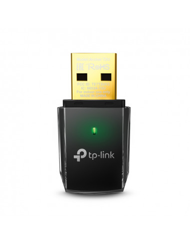 USB 2.0 / Wi-Fi 5 Adapter / TP-LINK Archer T2U / Dual Band AC600