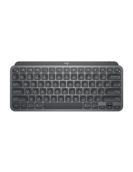 Tastatura minimalista Wireless cu iluminare Logitech MX Keys, Graphite