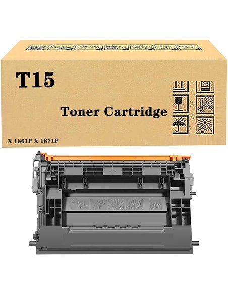 Toner Cartridge Canon T15 Black, for Canon i-SENSYS X 1861, 1871, Yield 42000 pages.