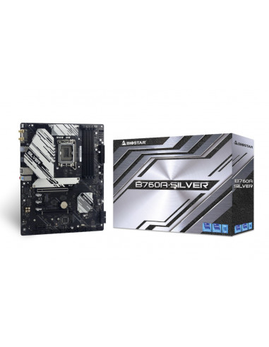 Placa de baza BIOSTAR B760A-SILVER / AM4 / B760 / DDR5 / mATX