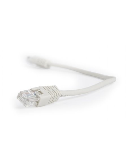 Кабель телекоммуникационный CAT5e UTP, 0.25 м, серый