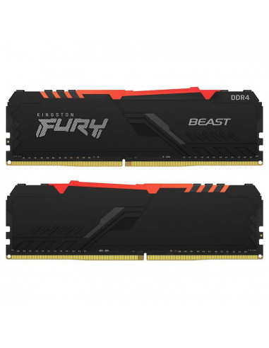 Memorie operativa Kingston FURY® Beast DDR4 RGB DDR4-3733 32GB (Kit of 2*16GB)