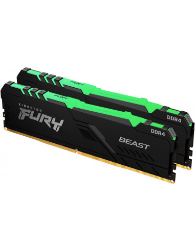 Оперативная память Kingston FURY® Beast DDR4 RGB DDR4-3733 32GB (Kit of 2*16GB)