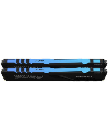 Оперативная память Kingston FURY® Beast DDR4 RGB DDR4-3733 32GB (Kit of 2*16GB)