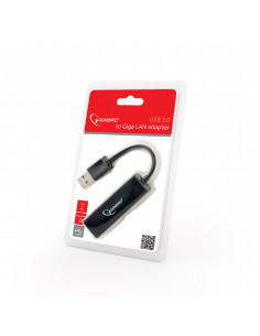 USB 3.0 / Gigabit Ethernet Adapter / Gembird NIC-U3-02 2