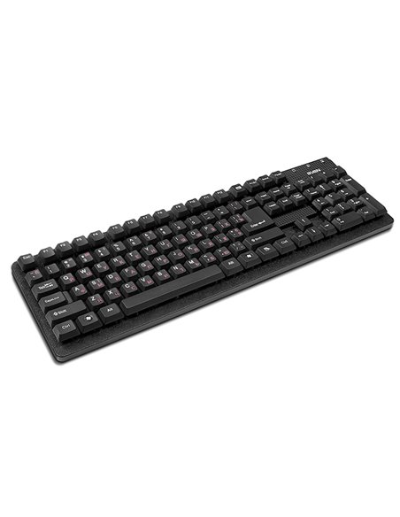 SVEN Standard 301, Keyboard, Membrane tactile, Key calculator, USB, Black, Rus/Ukr/Eng SVEN Standard 301, Keyboard, Membrane tactile, Key calculator, USB, Black, Rus/Ukr/Eng
