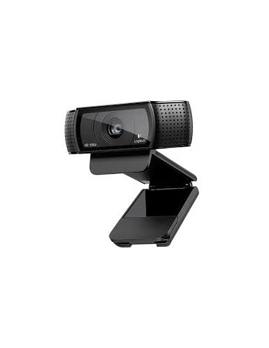 Logitech HD PRO Webcam C920, Microphone(dual stereo), Full HD 1080p video calls & recording, up 15 Megapixel images, H.264 v...