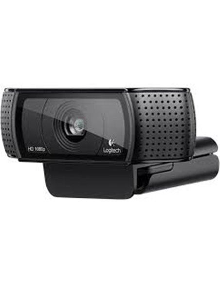 Logitech HD PRO Webcam C920, Microphone(dual stereo), Full HD 1080p video calls & recording, up 15 Megapixel images, H.264 v...