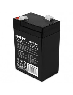 SVEN SV645, Battery 6V 4.5AH