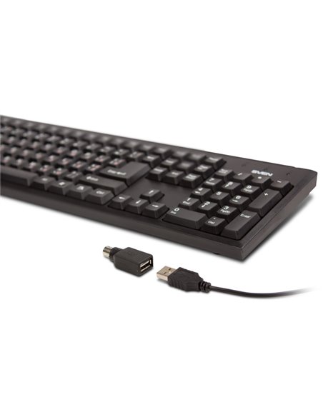 Клавиатура SVEN Standard 303 Power / USB+PS/2 / Black