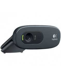 Logitech HD Webcam C270, Microphone, HD 720p video calls & recording, 3 Megapixel images,USB 2.0 2