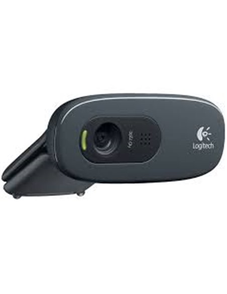 Logitech HD Webcam C270, Microphone, HD 720p video calls & recording, 3 Megapixel images,USB 2.0