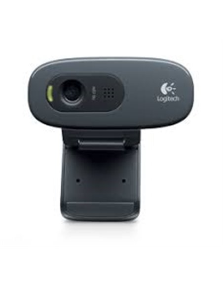 Logitech HD Webcam C270, Microphone, HD 720p video calls & recording, 3 Megapixel images,USB 2.0