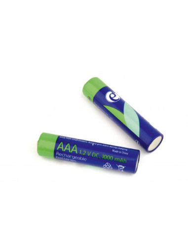 EnerGenie EG-BA-AAA10-01 Ni-MH rechargeable AAA batteries, 1000mAh, 2pcs blister pack
