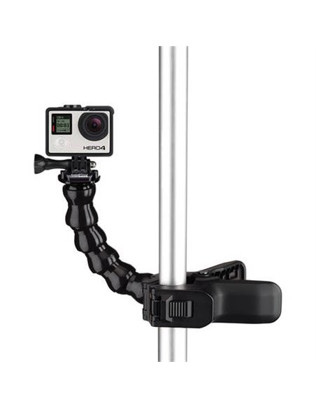GoPro Jaws: Flex Clamp -attach your camera directly to the clamp for low-profile mounting, or use the optional neck to achiev...