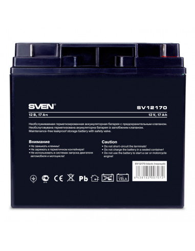 SVEN SV12170, Battery 12V 17AH