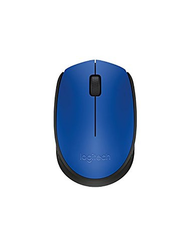 Logitech Wireless Mouse M171 Blue, Optical Mouse for Notebooks, Nano receiver, Blue, Retail