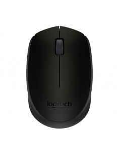 Logitech Wireless Mouse M171 Black, Optical Mouse for Notebooks, Nano receiver, Black, Retail