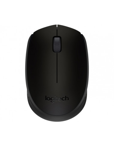 Logitech Wireless Mouse M171 Black, Optical Mouse for Notebooks, Nano receiver, Black, Retail